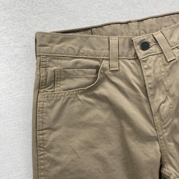 Levi's 511 Mens 29x32 Slim Fit Brown Denim Straight Leg Jeans Low Rise Black Tab - Picture 3 of 12